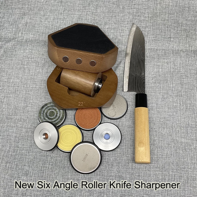 Three-Angle Roller Sharpener