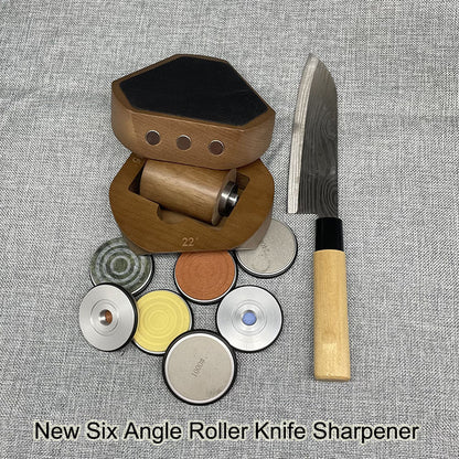 Three-Angle Roller Sharpener