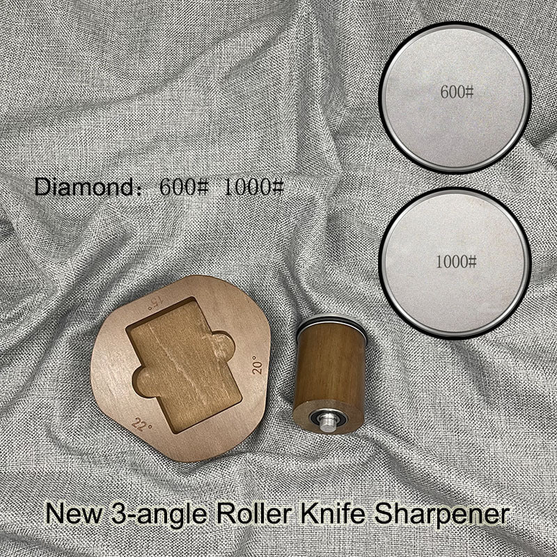 Three-Angle Roller Sharpener