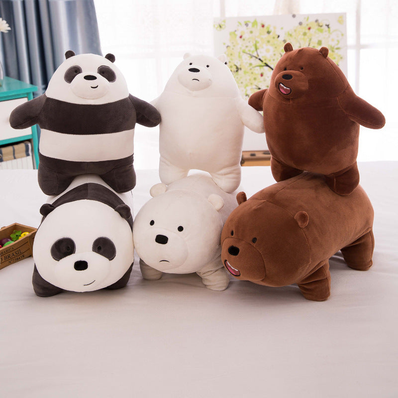 Three Bears Plush Toy Set