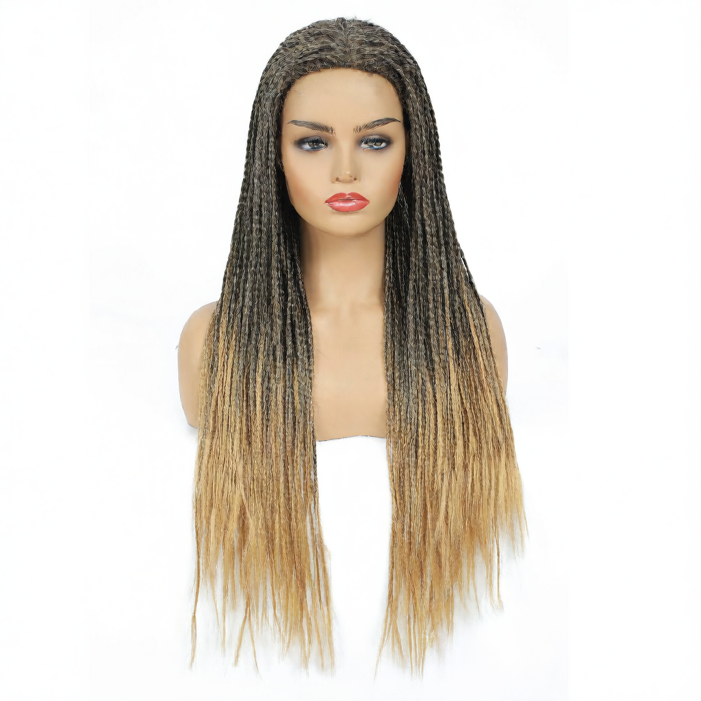 Three-braid wig