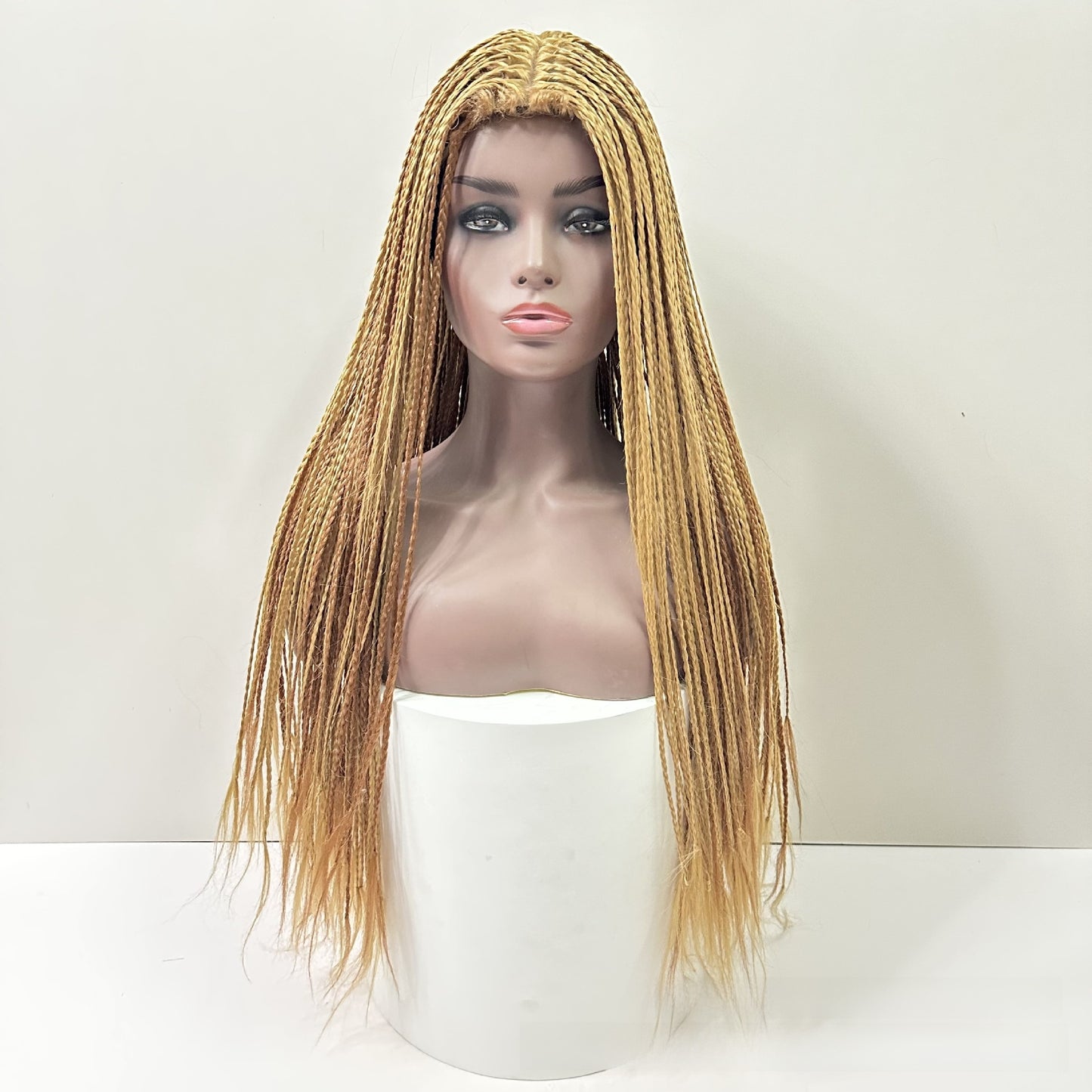 Three-braid wig