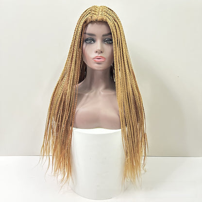 Three-braid wig