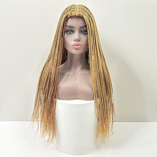 Three-braid wig