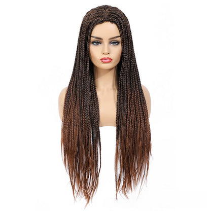 Three-braid wig