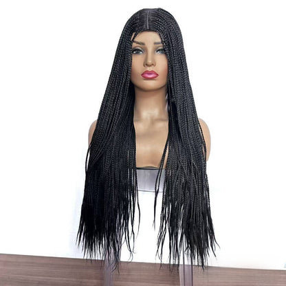 Three-braid wig