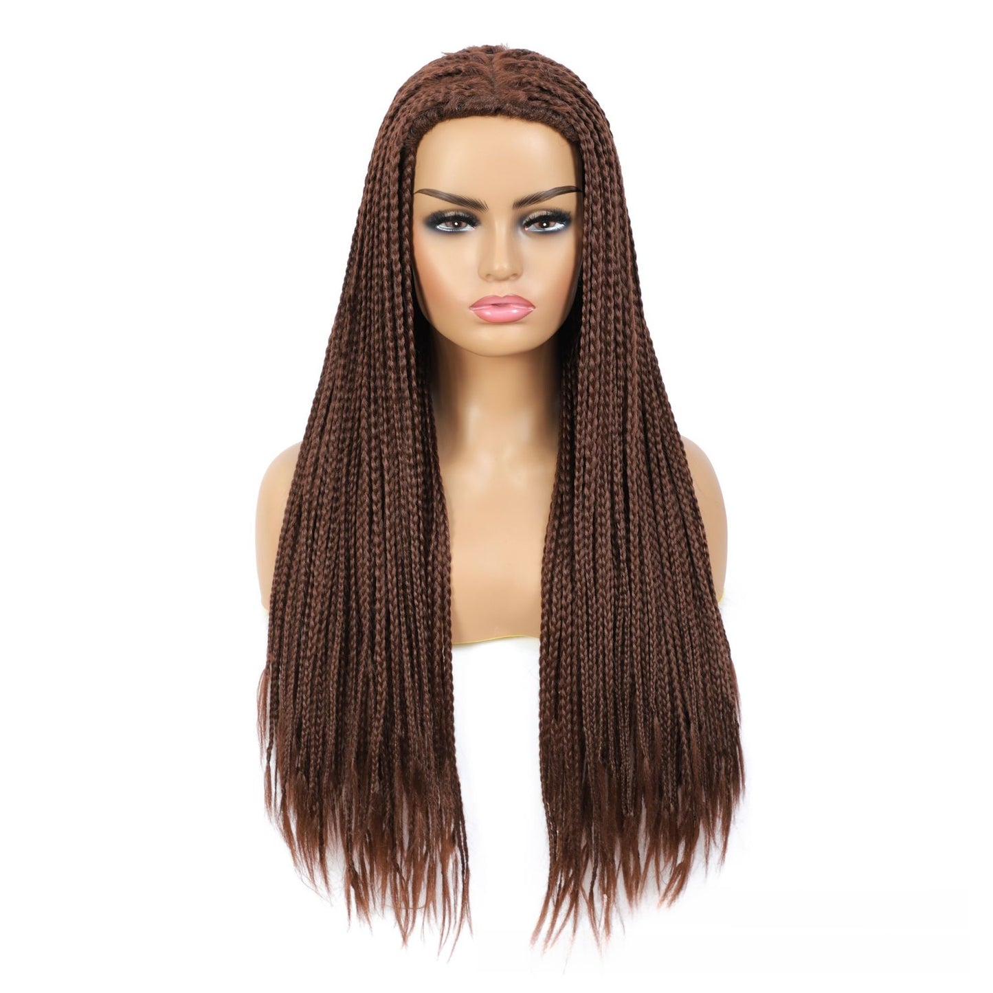 Three-braid wig