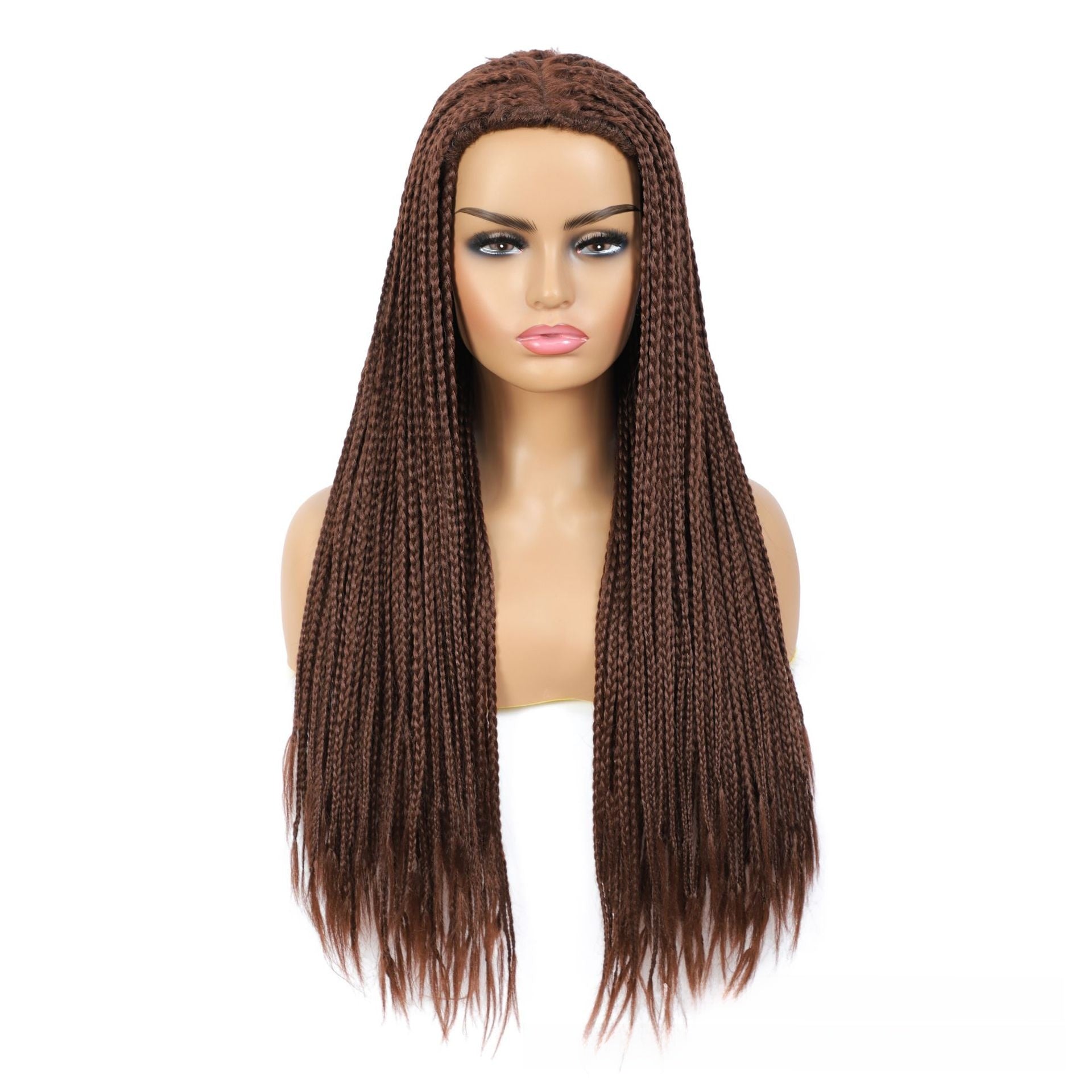 Three-braid wig