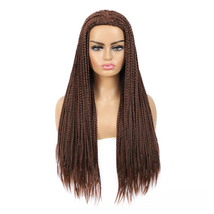 Three-braid wig