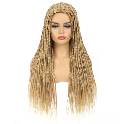 Three-braid wig