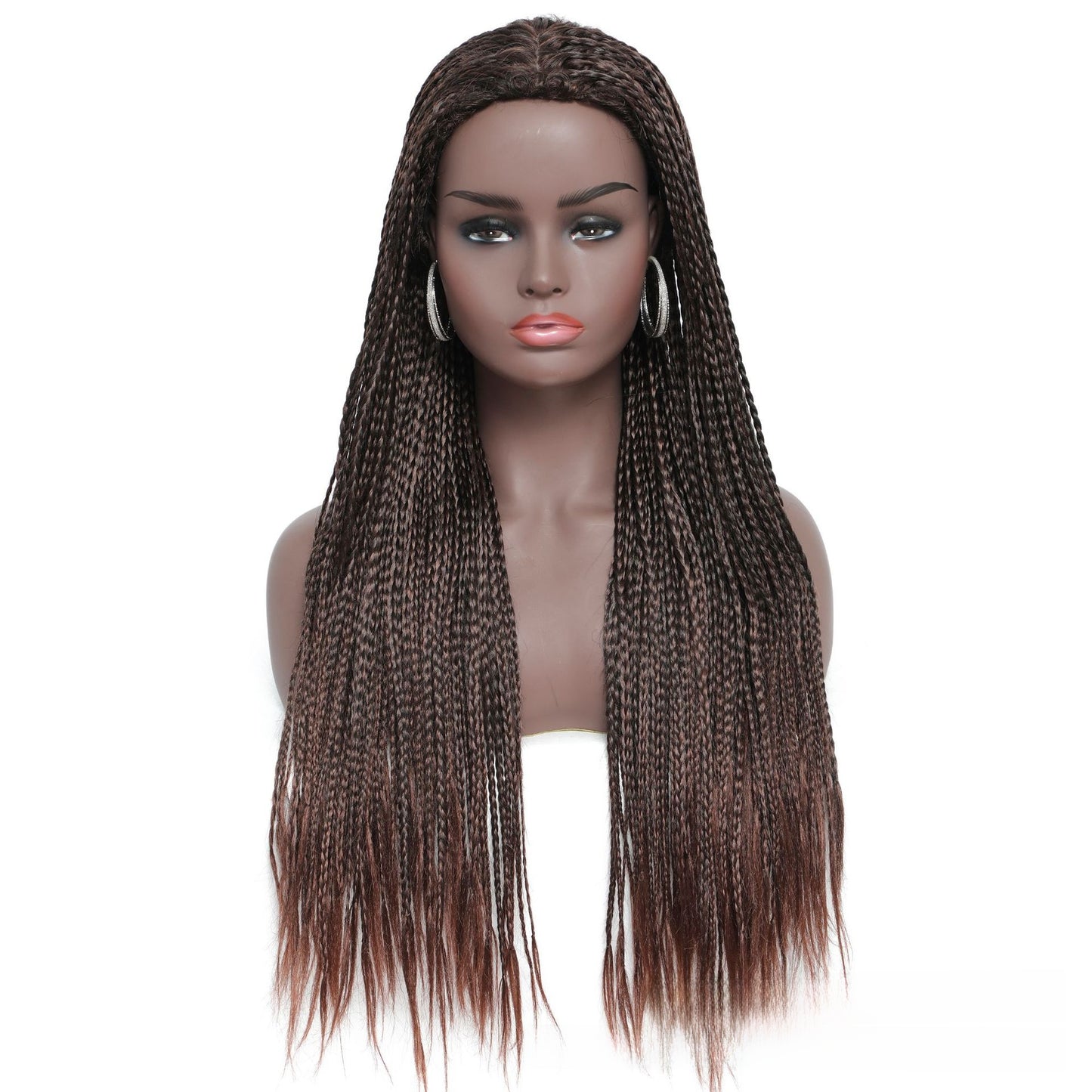 Three-braid wig