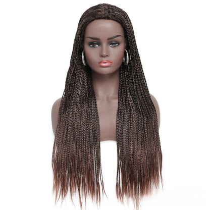 Three-braid wig