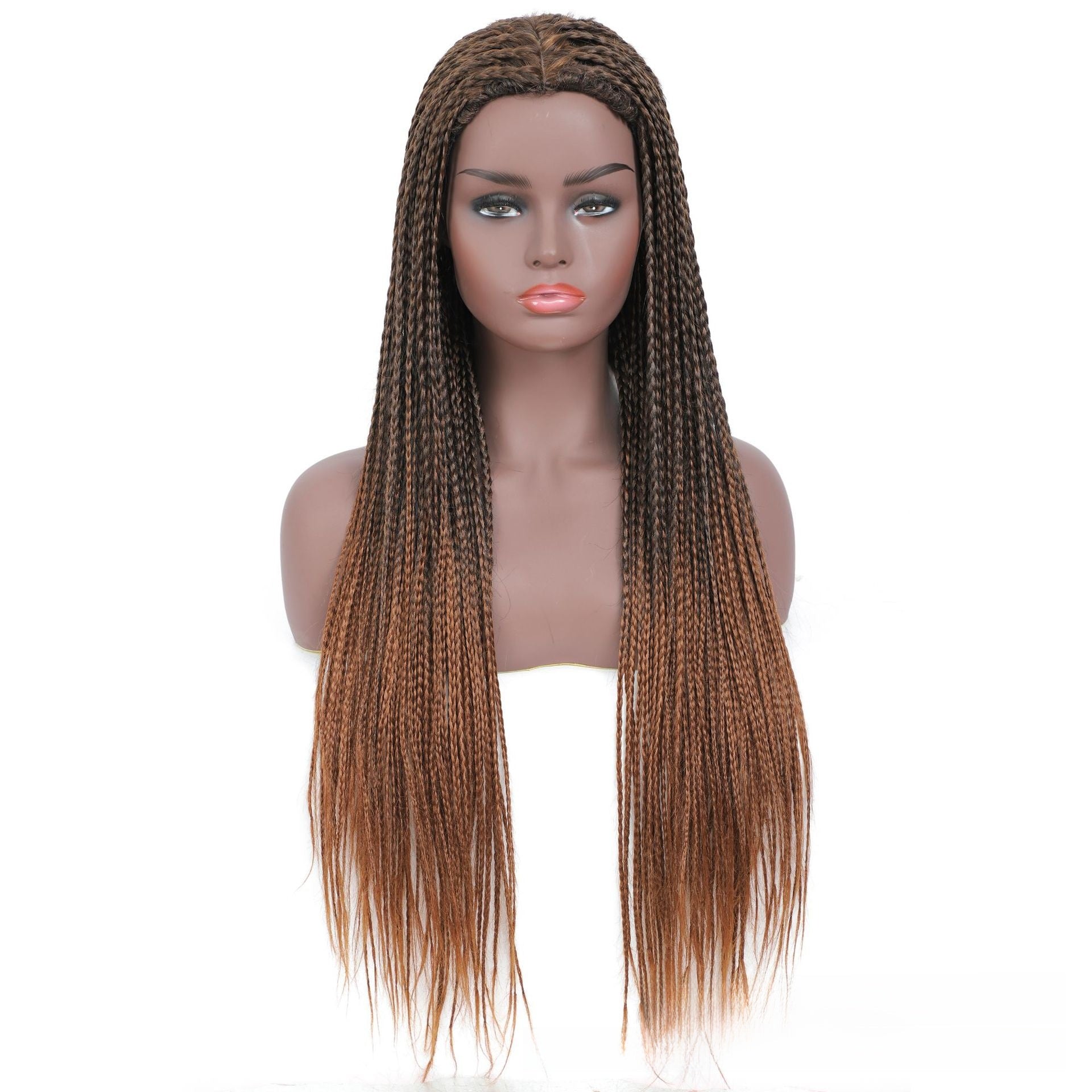 Three-braid wig