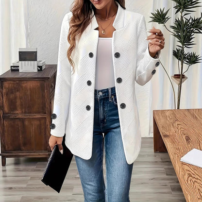 Three-Button Outwear Top Suit