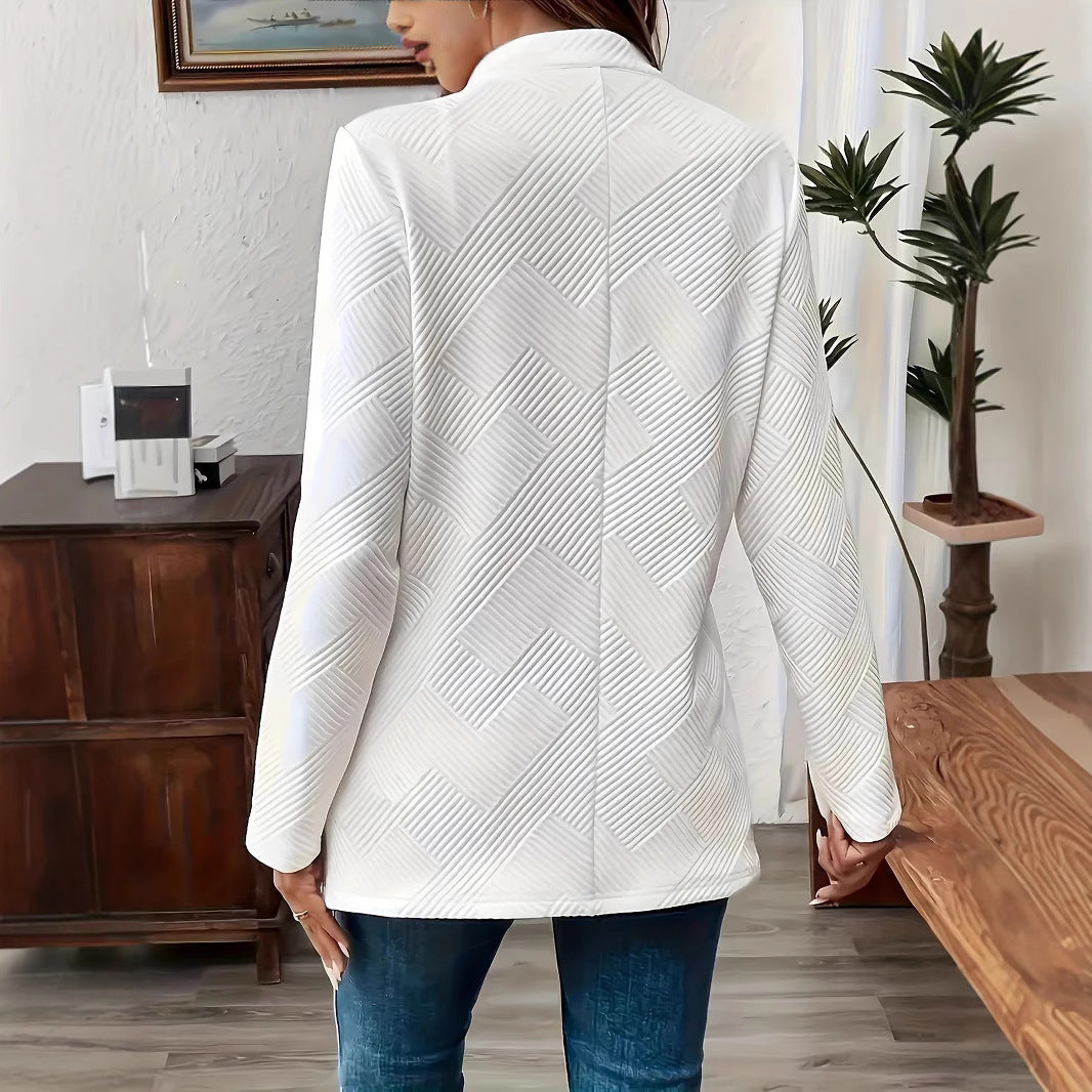 Three-Button Outwear Top Suit
