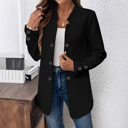 Three-Button Outwear Top Suit