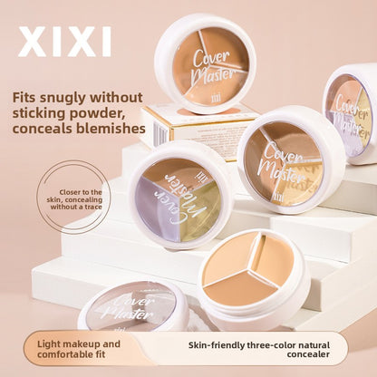 Three-Color Concealer for Dark Circles and Spots