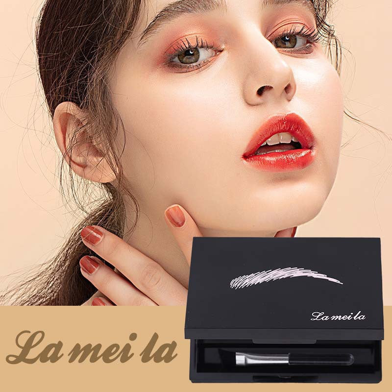 Three-Color Eyebrow Powder Palette