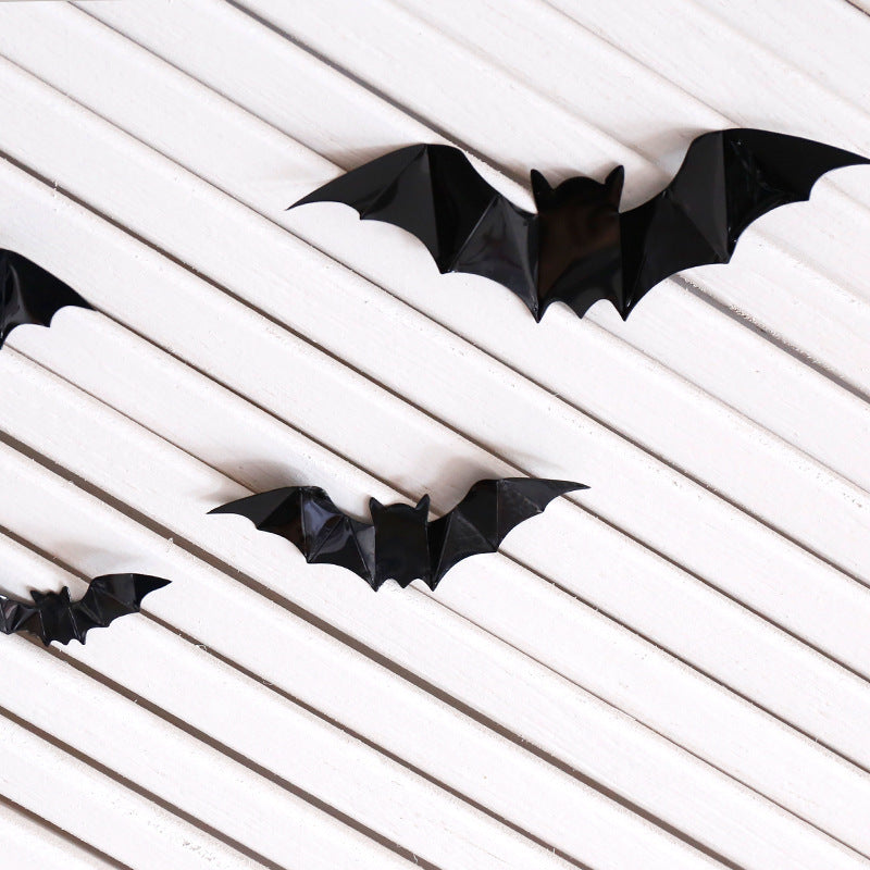 Three-dimensional Bat Self-Adhesive Wall Paper