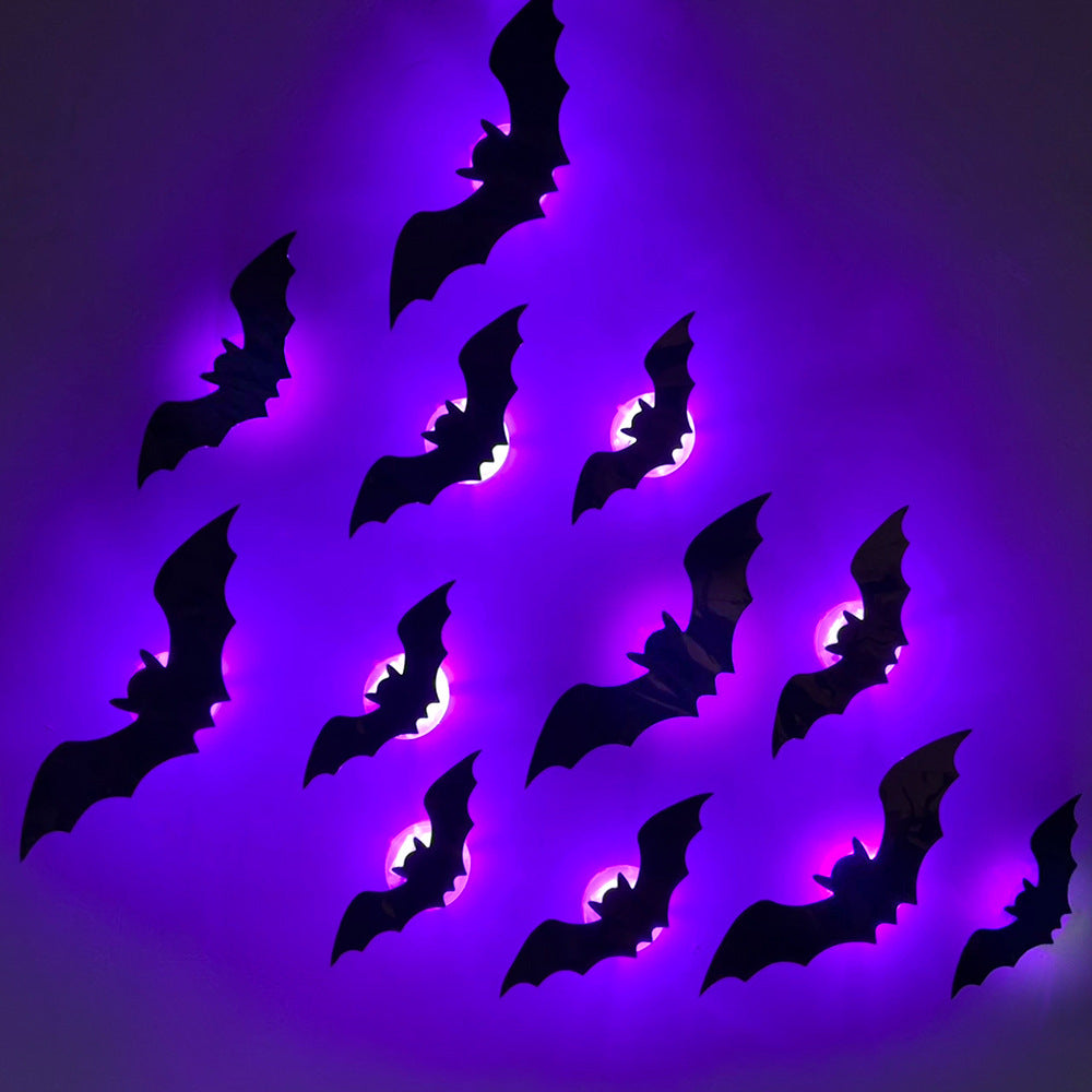 Three-dimensional Bat Self-Adhesive Wall Paper