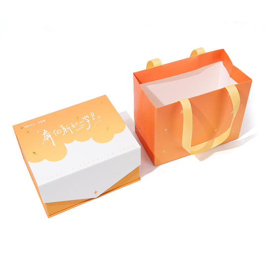 Three-Dimensional Cake Greeting Card Gift Box
