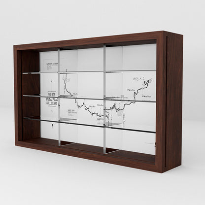 Three-dimensional Car Model Wall Display