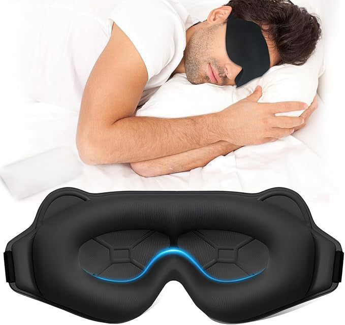 Three-dimensional shading eye mask