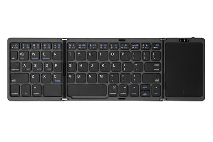 Three-fold keyboard