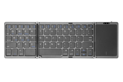 Three-fold keyboard