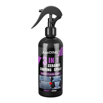 Three-in-one ceramic coating agent