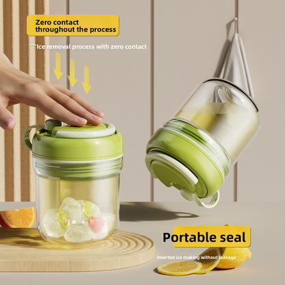 Three-In-One Ice Cube Mold Water Cup