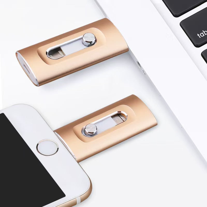 Three-in-one large-capacity Apple USB flash drive