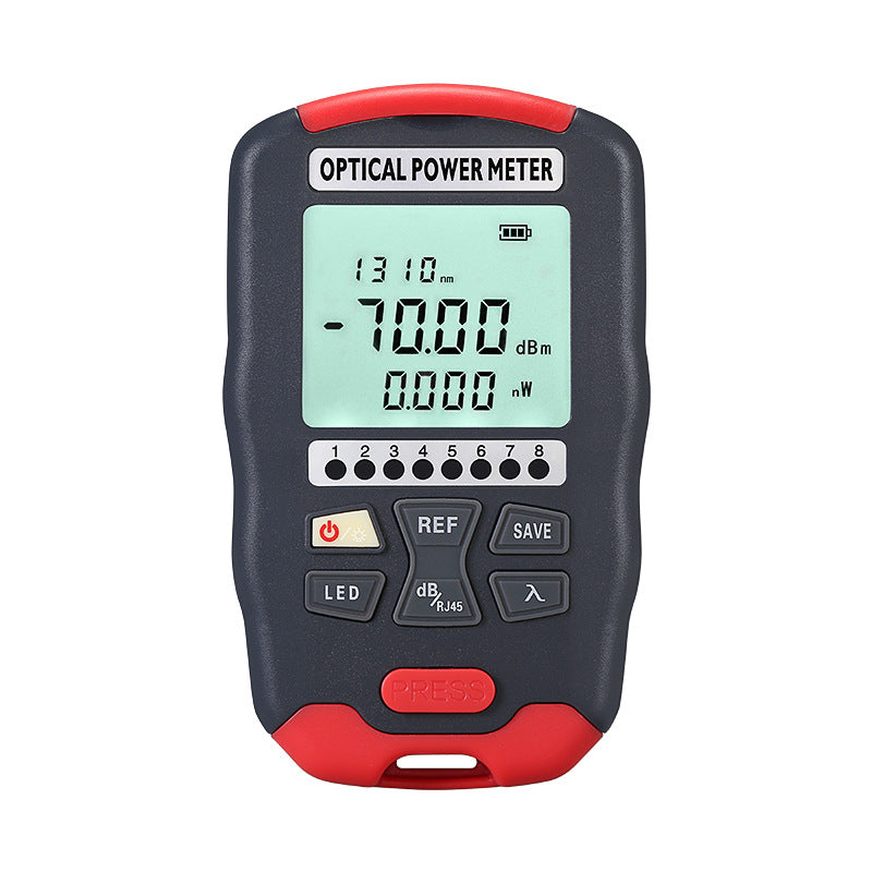 Three-in-one optical power meter RJ45 tester