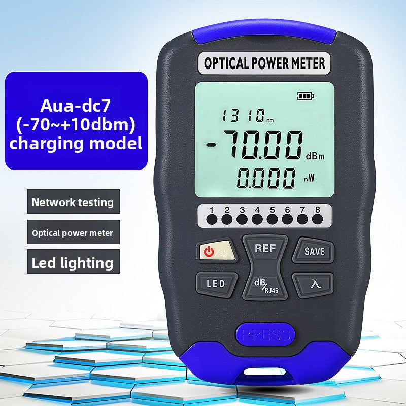 Three-in-one optical power meter RJ45 tester