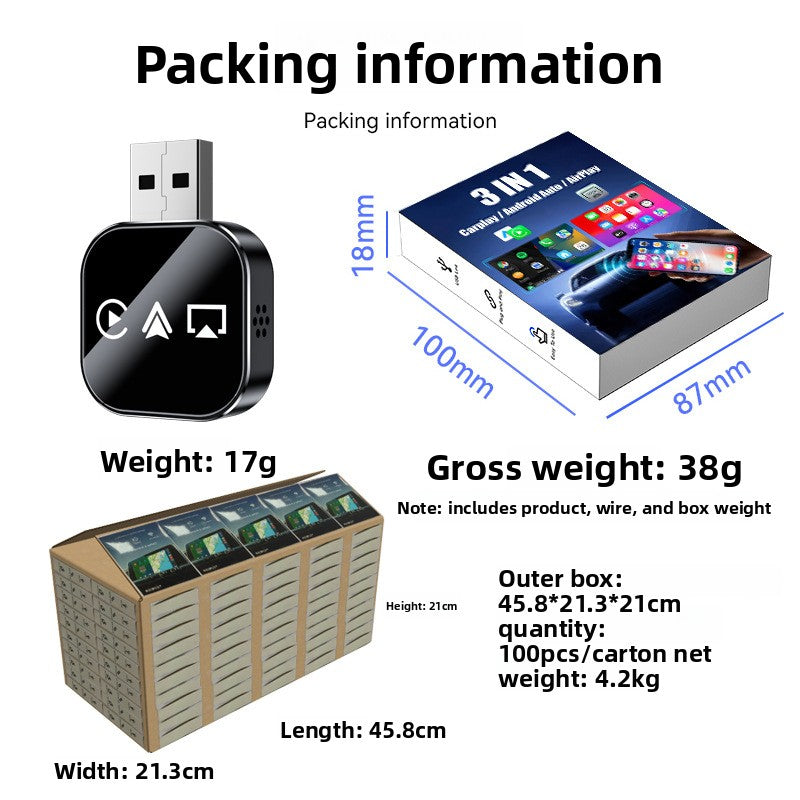 Three-in-one smart interconnection box