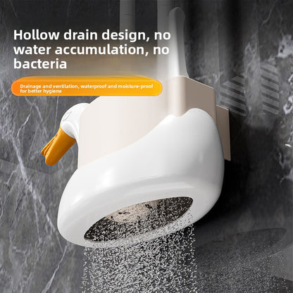 Three-in-One Toilet Brush Wall Mount Set