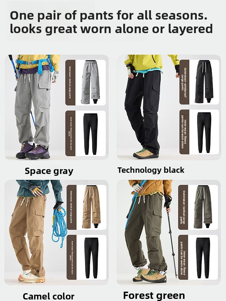Three-in-One Waterproof Outdoor Pants