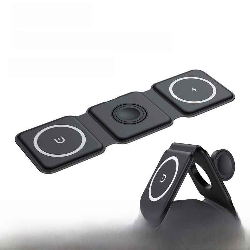 Three-in-one wireless charger desktop