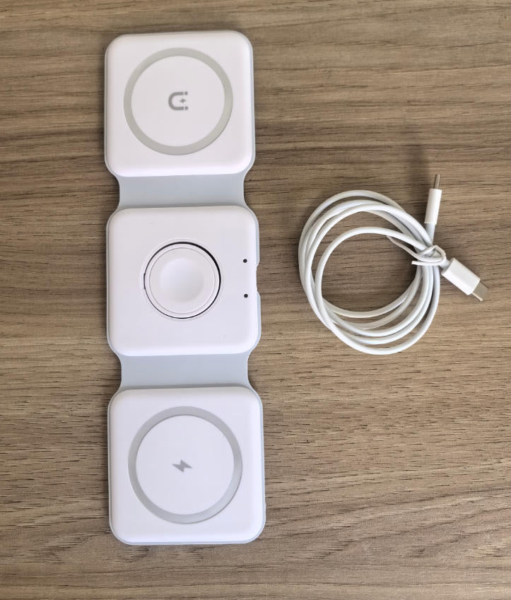 Three-in-one wireless charger desktop