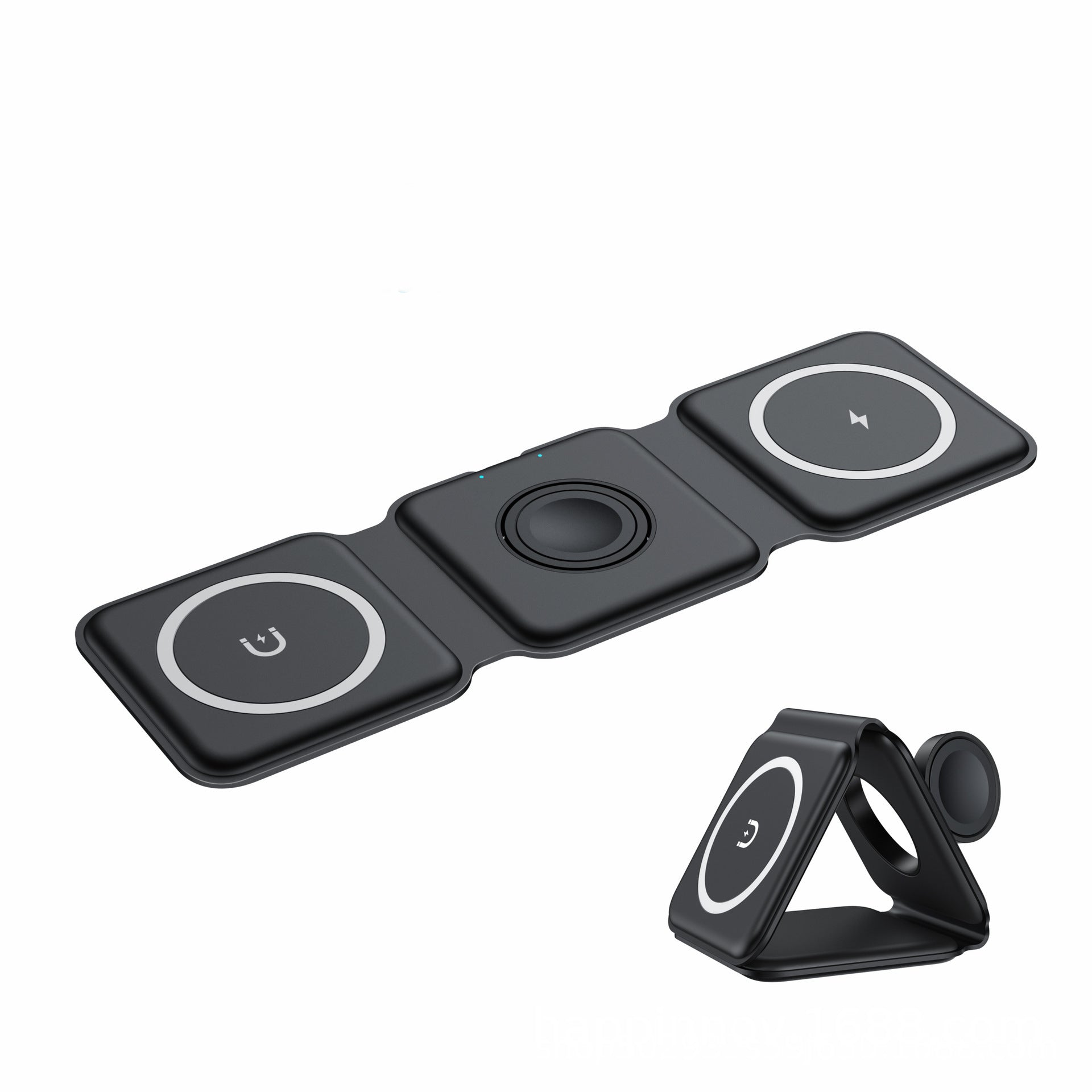 Three-in-one wireless charger