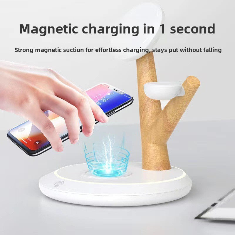 Three-in-one wireless charger