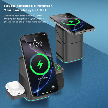 Three-in-One Wireless Charging Station