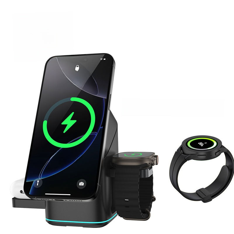 Three-in-One Wireless Charging Station