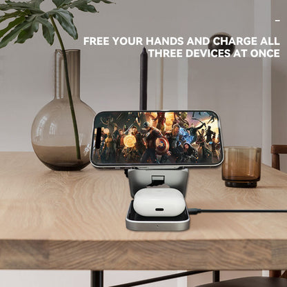 Three-In-One Wireless Power Bank
