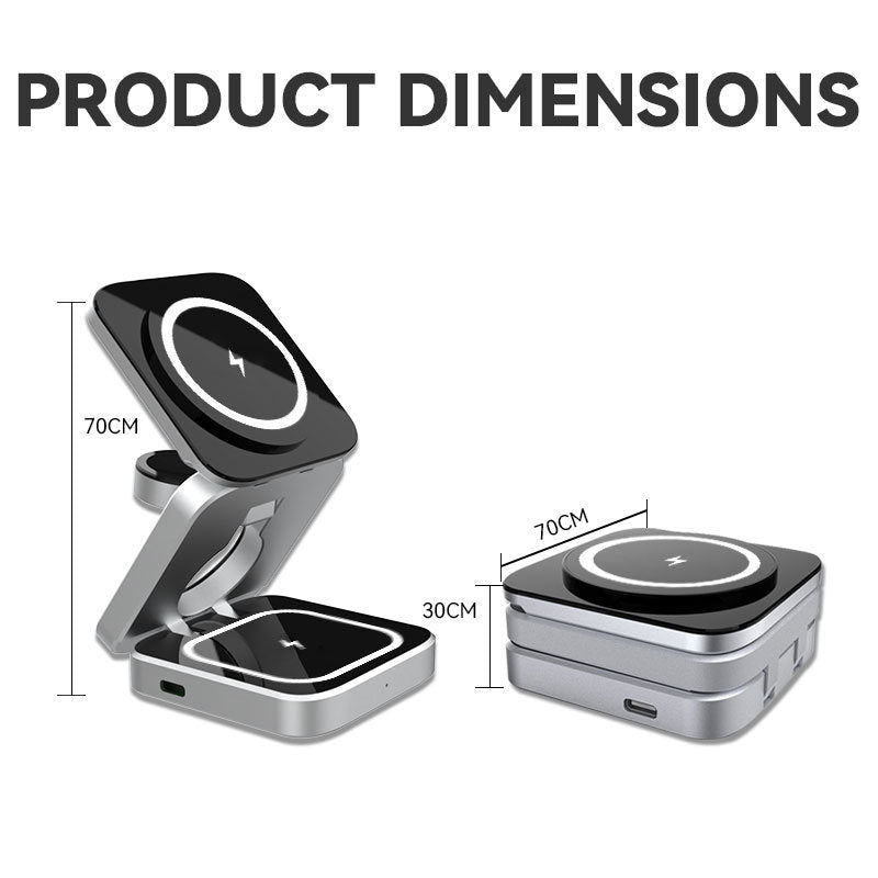Three-In-One Wireless Power Bank