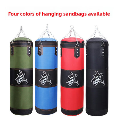 Three-layer hanging hollow sandbag for household use in sanda Taekwondo