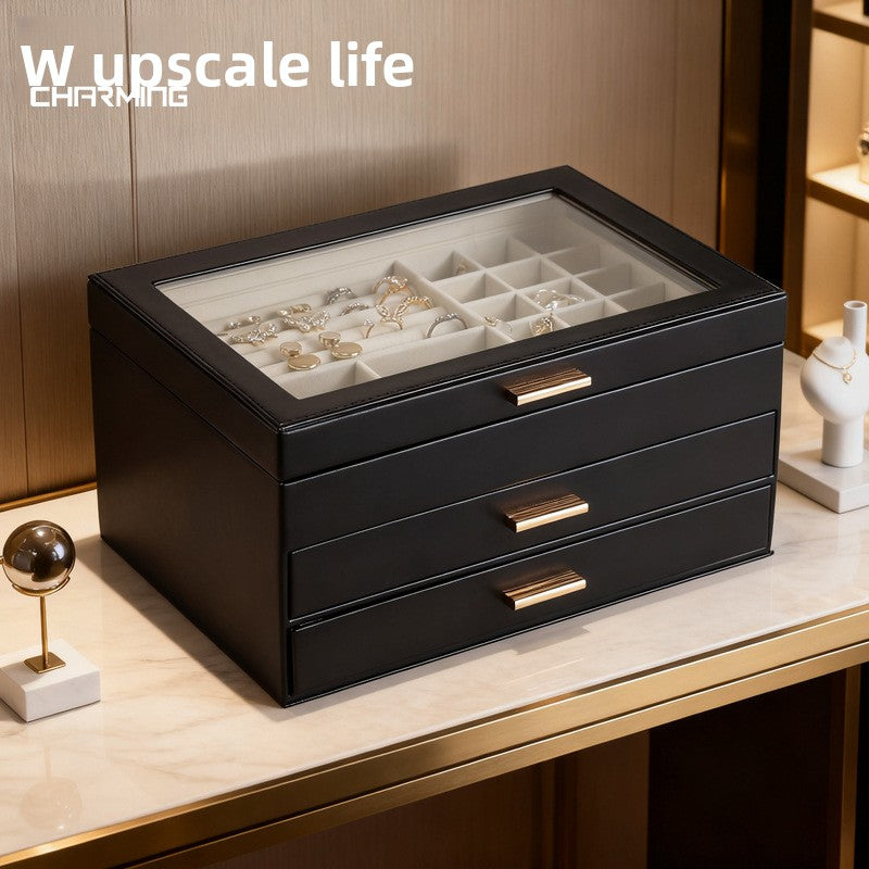 Three Layer Jewelry Storage Box
