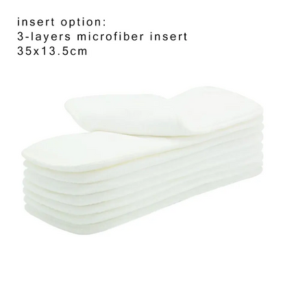 Three-layer ultra-fine fiber baby diaper pad