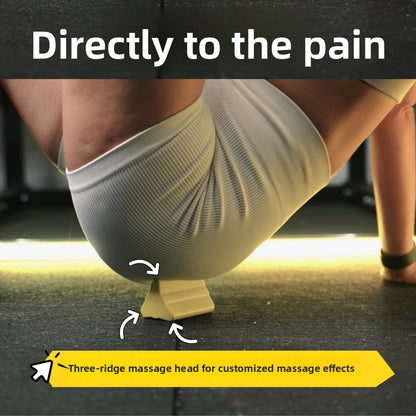 Three Massage Heads of the Piriformis Muscle Massager