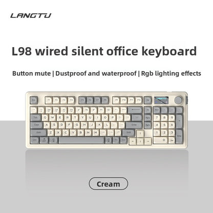 Three-mode Bluetooth keyboard
